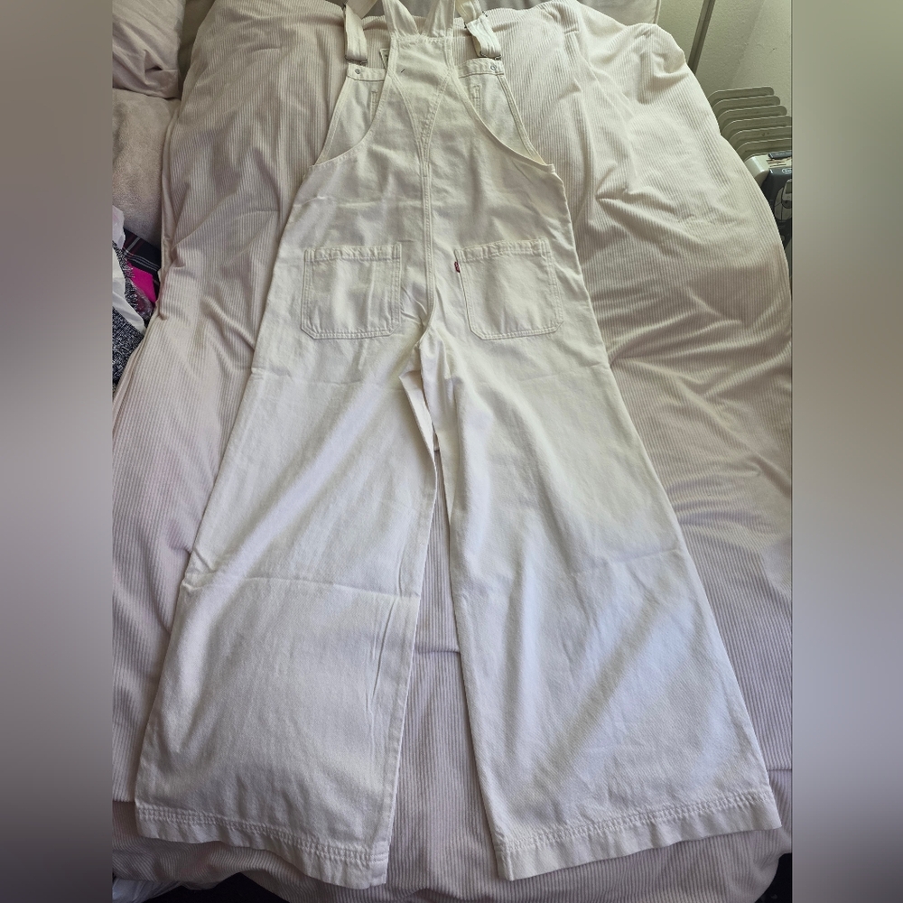 Levi's XL Overall - Jumpsuit True Slip / Off White Nwt - Picture 6 of 16